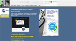 Desktop Screenshot of kanzleiundpraxis.com